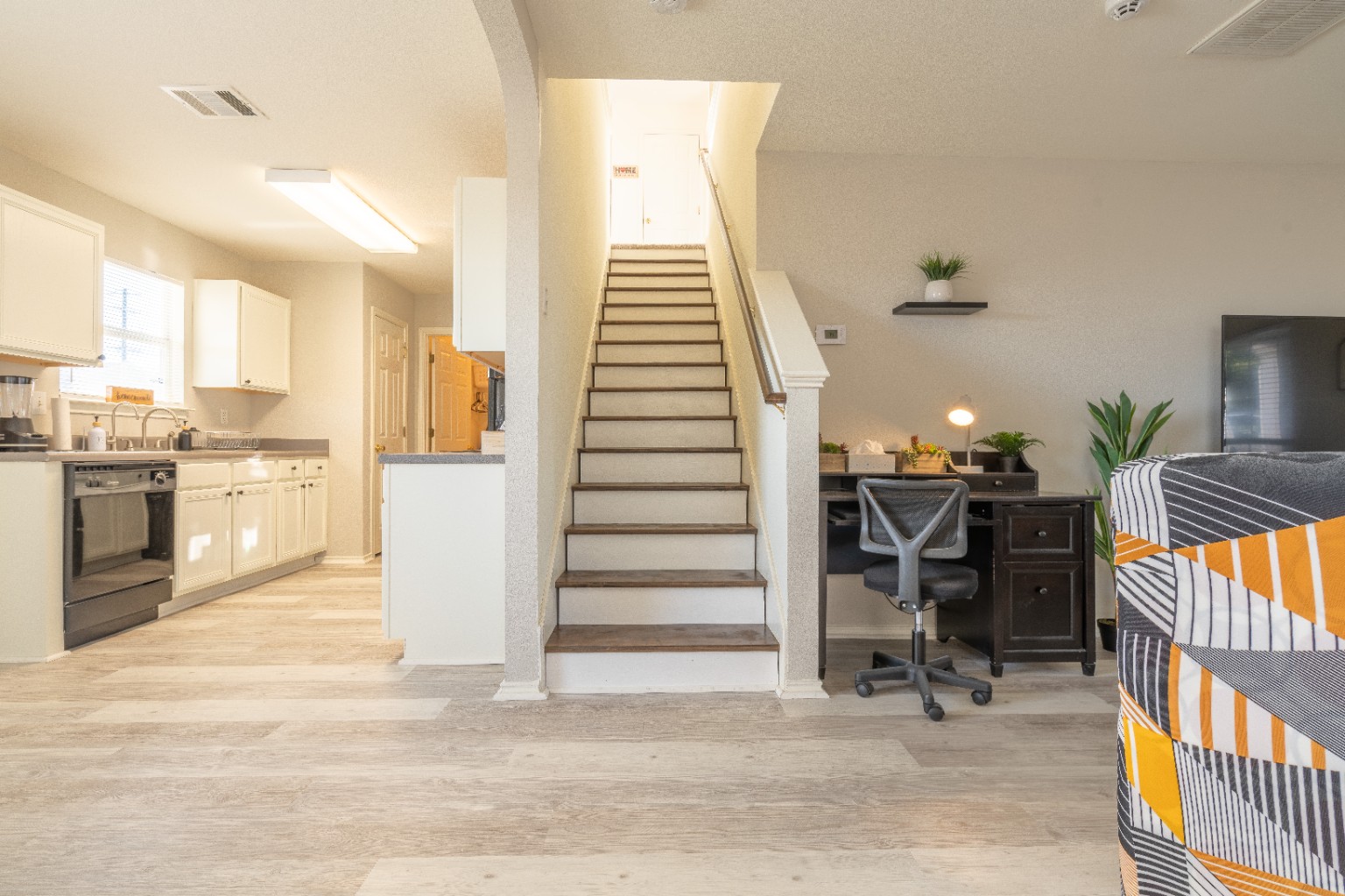 Patriot Stays — Open-plan interior